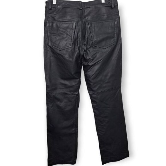 Periscope PS3983 Vintage 90s Leather Pants size 13 - Picture 2 of 5